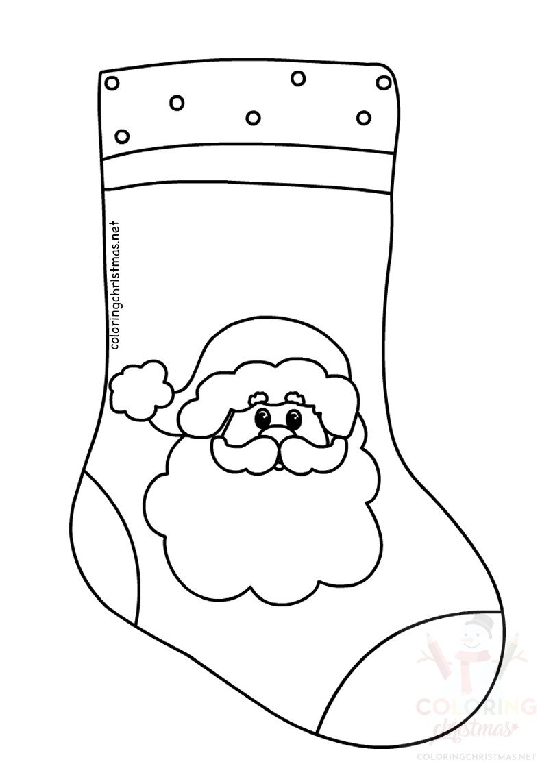 Christmas Stockings Santa Claus clipart