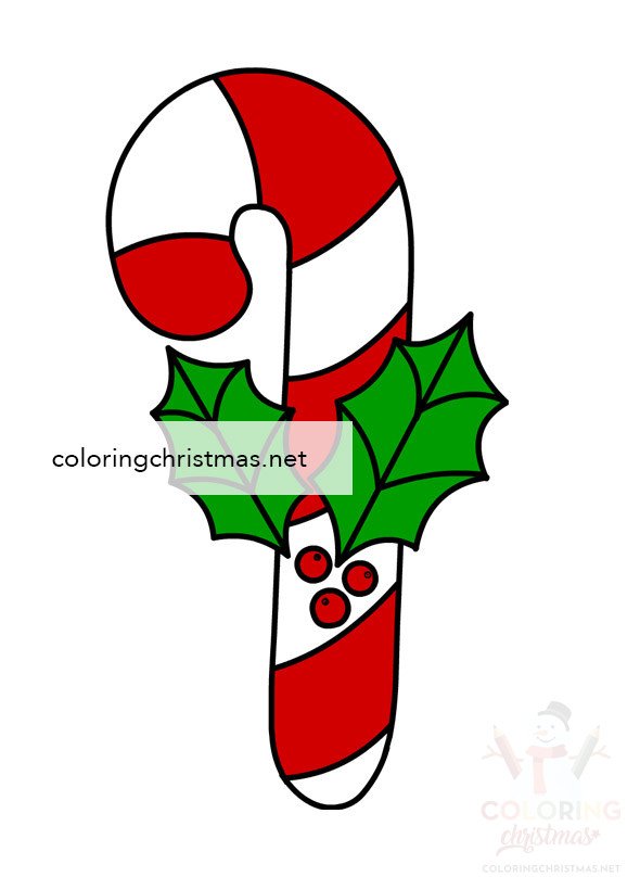 candy cane holly2