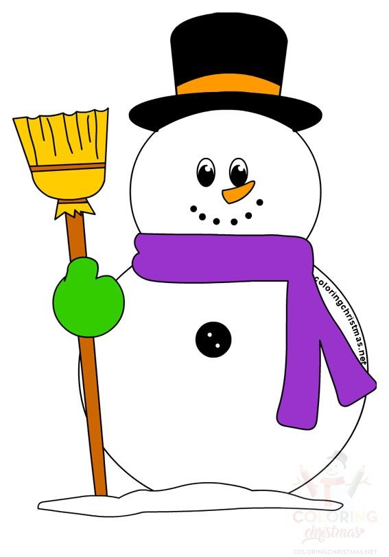 snowman broom 2