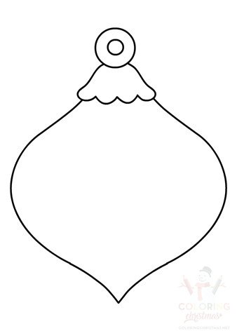 christmas ornament template