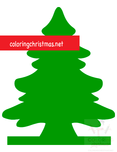 green christmas Tree