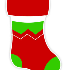 red christmas stocking