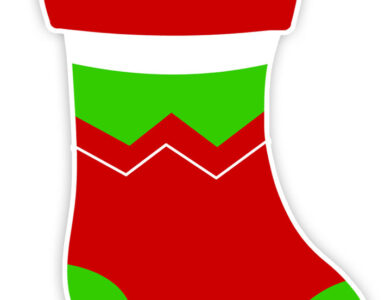 red christmas stocking